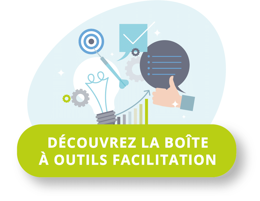 Téléchargez notre boîte à outils facilitation et animation de vos projets