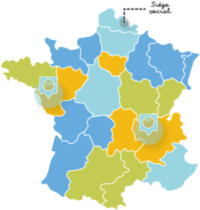 carte de France Projexion : où allons-nous nous développer ?