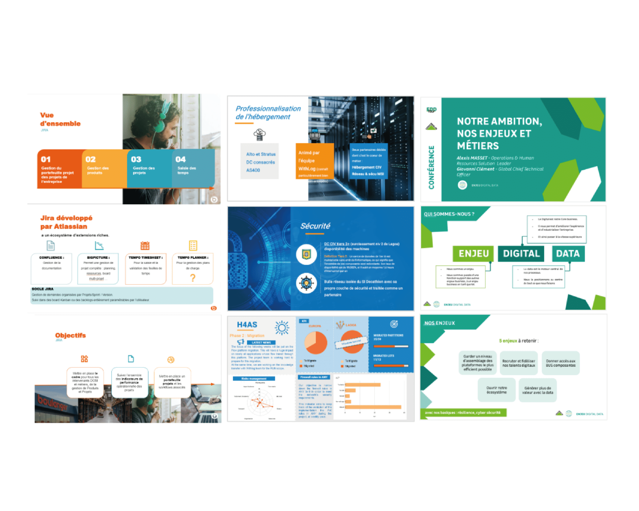 Exemples de supports de communication visuelle