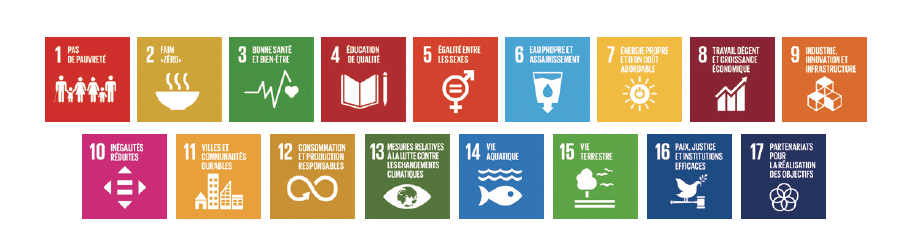 Les 18 objectifs de développement durable 
