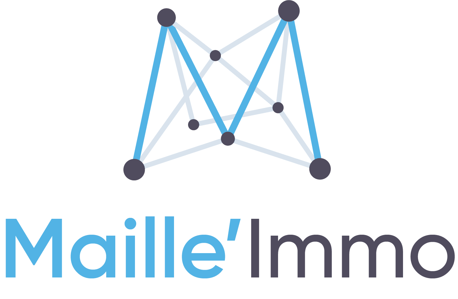 Nouveau logo maille'immo